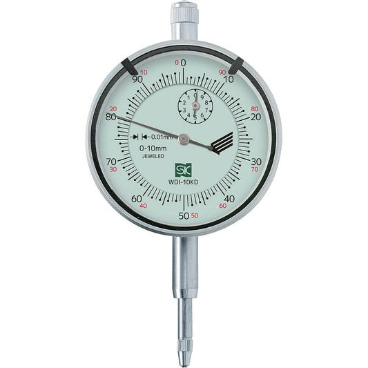 Niigata Seiki SK Kaidan Scale Dial Gauge 0-10mm Graduation 0.01mm WDI-10KD
