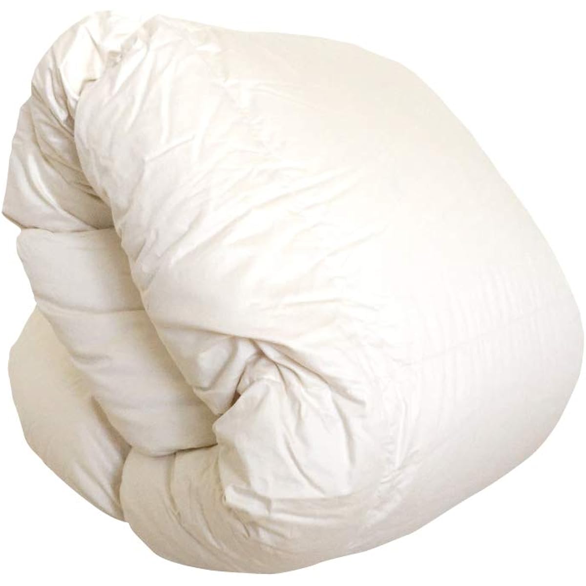 Futon Kobo Luxury Duvet, Single, Made in Japan [1.2 kg of feathers and plenty of warmth] 90% white duck down, 350 dp down power, Excel Gold Label, antibacterial, odor resistant, high quality down, fluffy, light and warm, fits your body