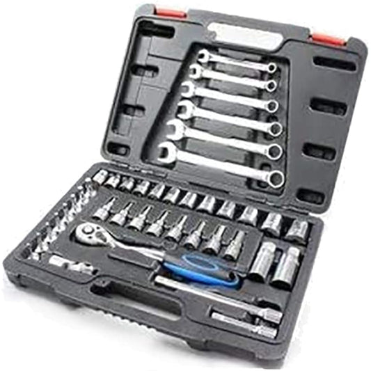 [Aebs] Foreign car tools, inch size, garage tool set, 40 PCS of satisfaction [6-month warranty for peace of mind] [aiNET] 23787