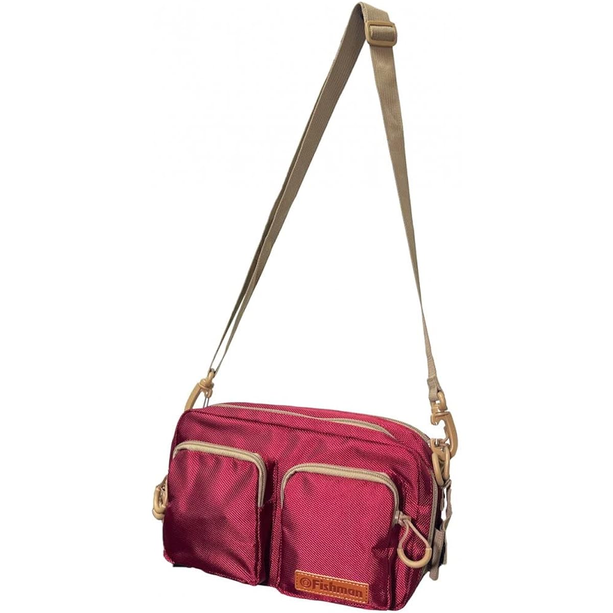 FISHMAN BT-002 Lure Bag Red/Khaki S