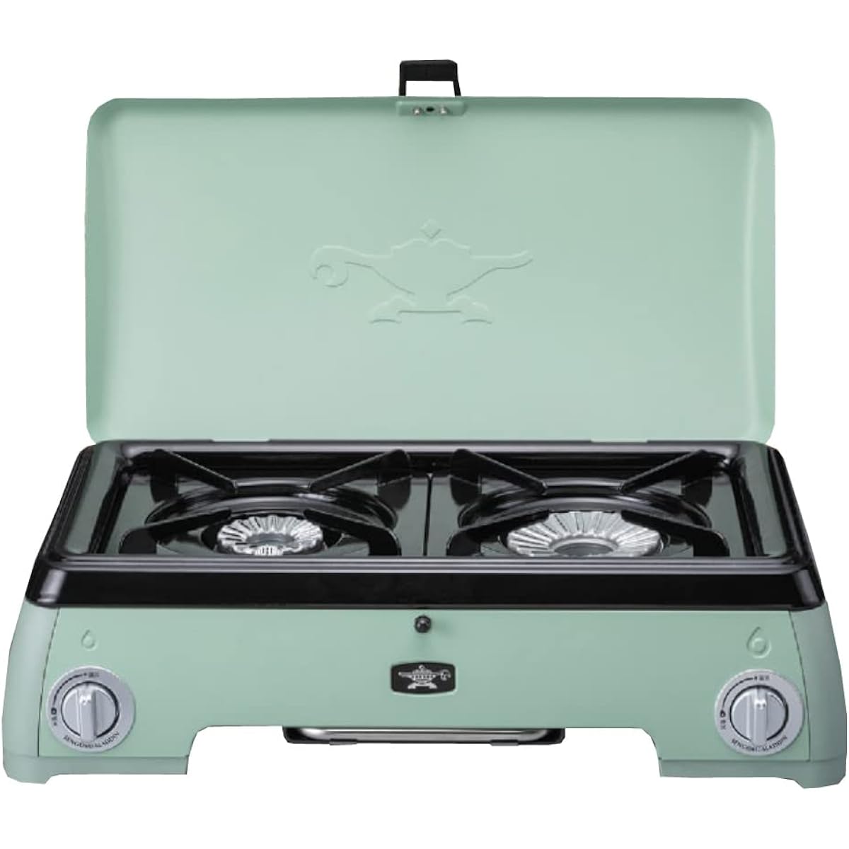 [Sengoku Aladdin] Two Burner Portable Gas Cassette Cooker Double SAG-K50AG G