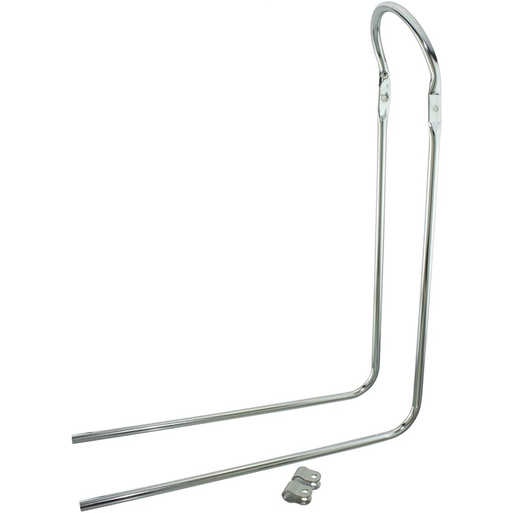 Chrome with Sissy Bar 90 Vent Clamp Various sizes and colors