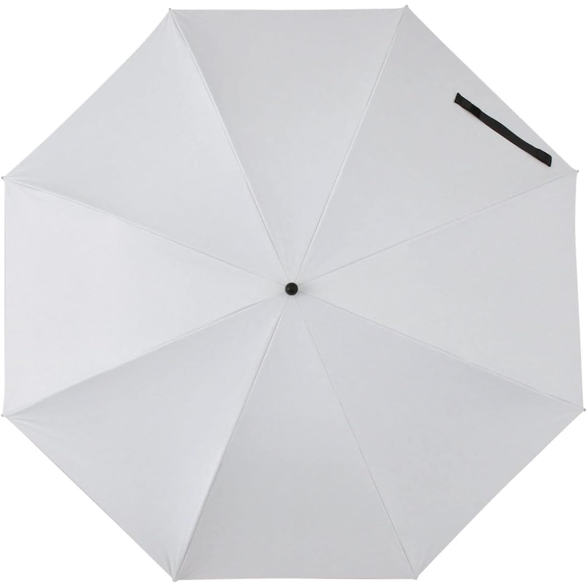Amvel: Made of 100% completely blackout fabric! Ultra-lightweight 250g long umbrella for both sun and rain HEATBLOCK KALCT Off-white