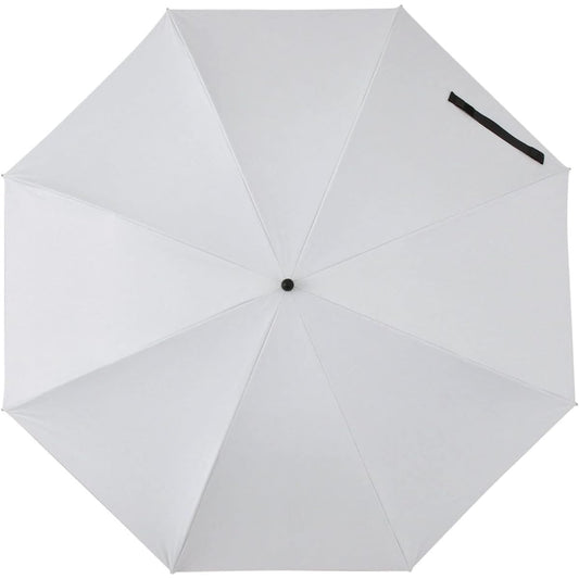 Amvel: Made of 100% completely blackout fabric! Ultra-lightweight 250g long umbrella for both sun and rain HEATBLOCK KALCT Off-white
