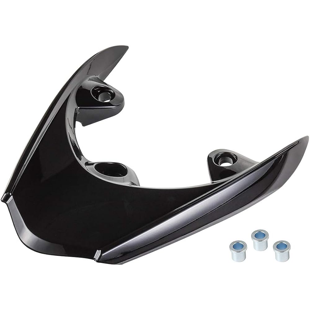Bike Parts Center JOG ZR Rear Spoiler Black Painted Wing Cowl Yamaha JOG ZR SA39J 316601