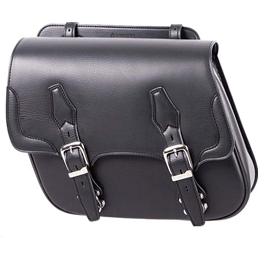 DEGNER DSB-13 Synthetic Leather Saddle Bag for Motorcycles SYNTHETIC LEATHER SADDLEBAG Black DSB-13