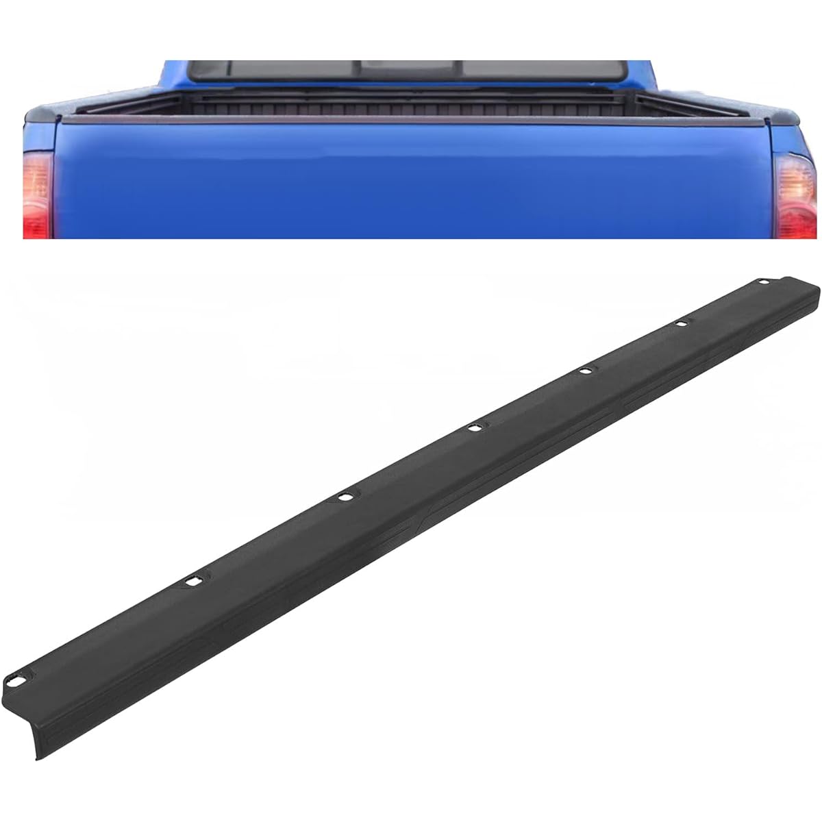 ECOTRIC Tail Gate Molding Cap Cover Toyota Takoma 2005-2015 Exchange 65717-04020 TO1904100 Protector Spoiler Tail Gate upper cover