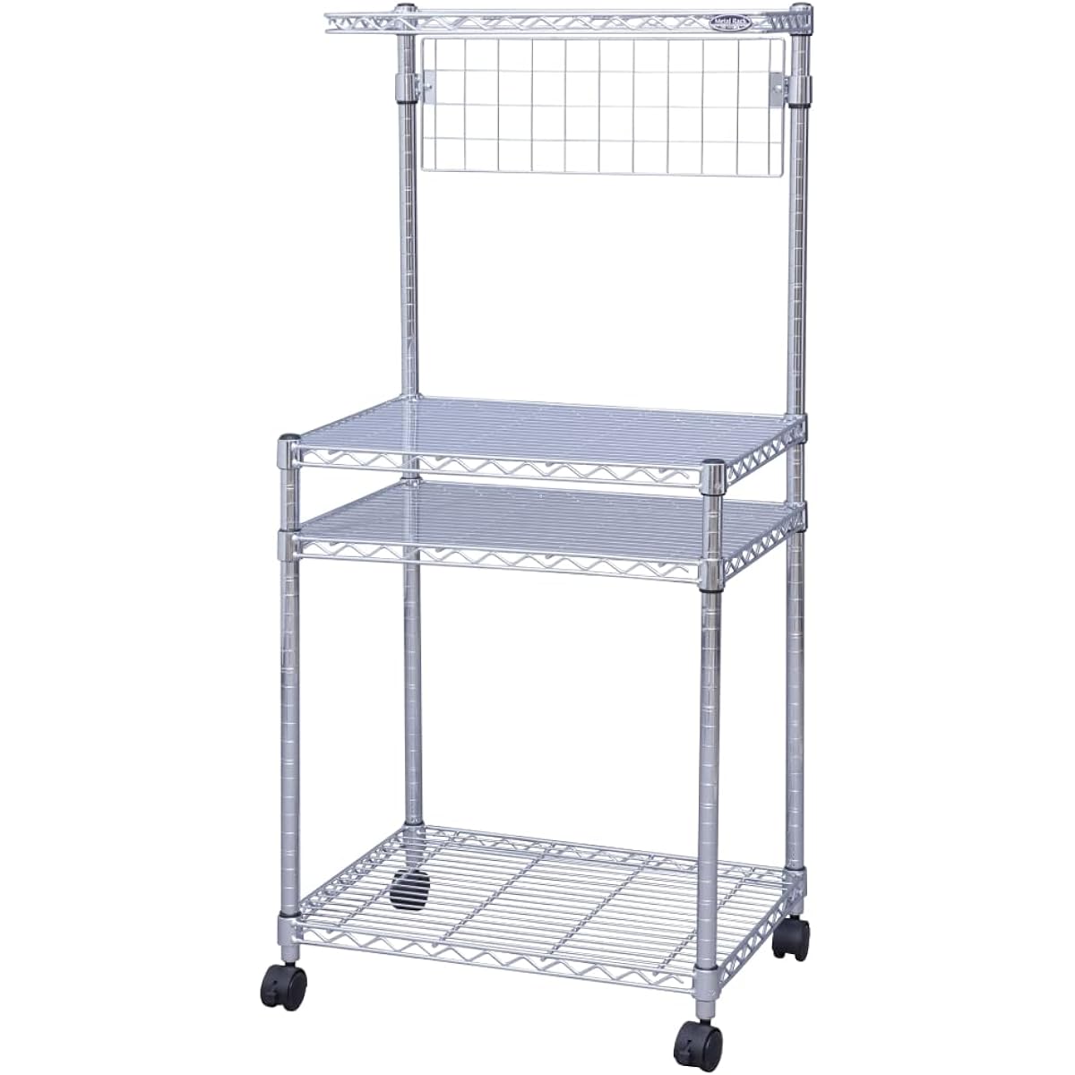 Iris Ohyama Rack Metal Rack Computer Desk <With Casters> Rust Resistant Width 61 x Depth 46 x Height 137.5cm Pole Diameter 25mm Steel Rack Rust Resistant Main Body MRP-615