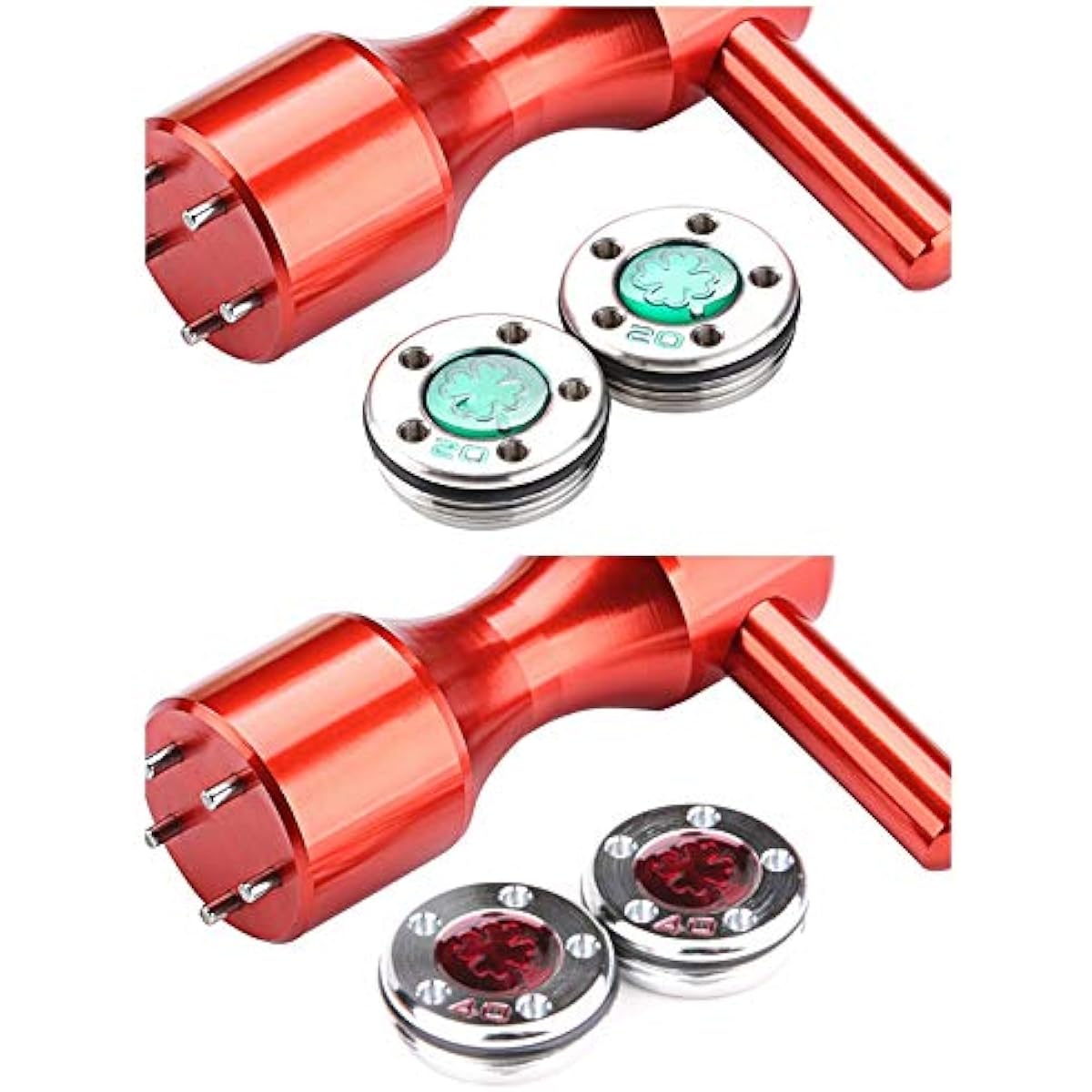 Scotty Cameron Butter Weight Clover Pattern 2 Weights + T Wrench Set 5g 10g 15g 20g 25g 30g 40g