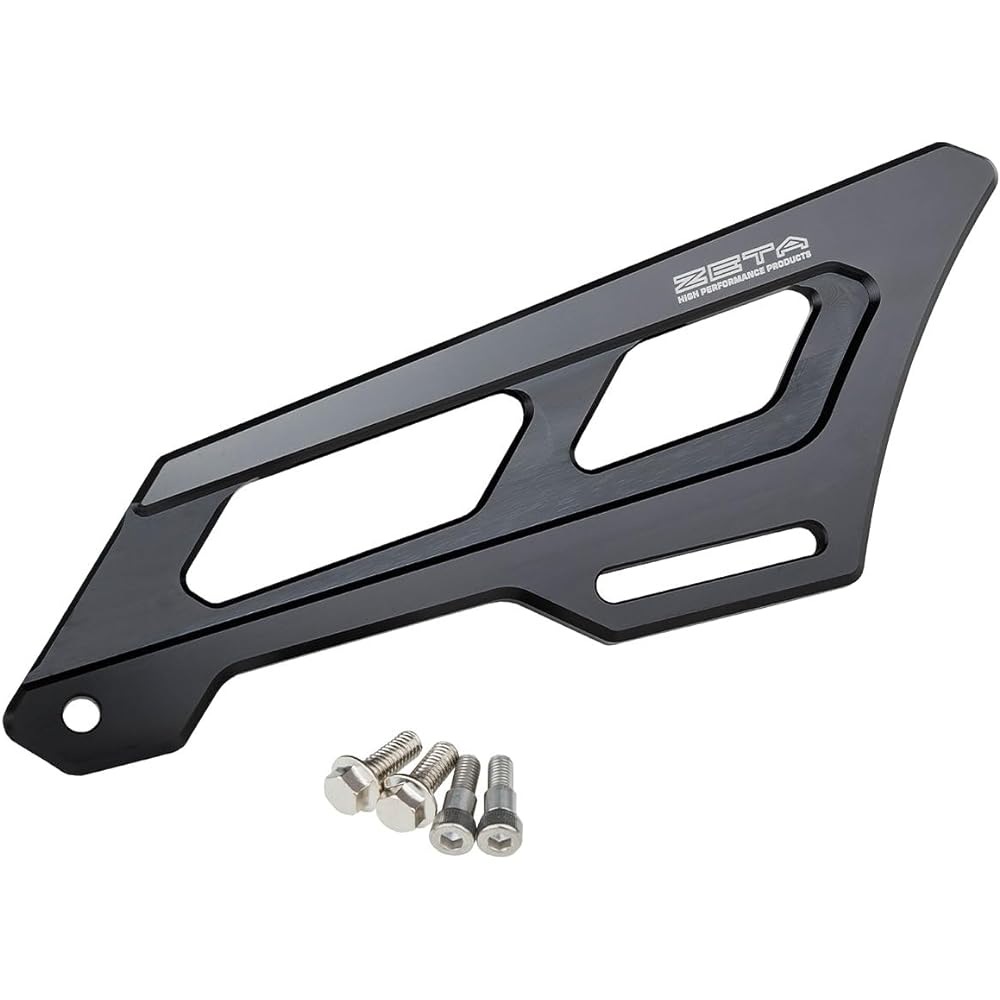 ZETA RACING Heel Guard Black SEROW250, SEROW225, WR250R/X, CRF250L/M/RALLY, AFRICA TWIN, XL750 TRANSALP…etc Contact Prevention High Strength Aluminum Alloy Dress Up SEROW Africa Twin Transalp Dirt Freak Dirtfreak ZE81-2051