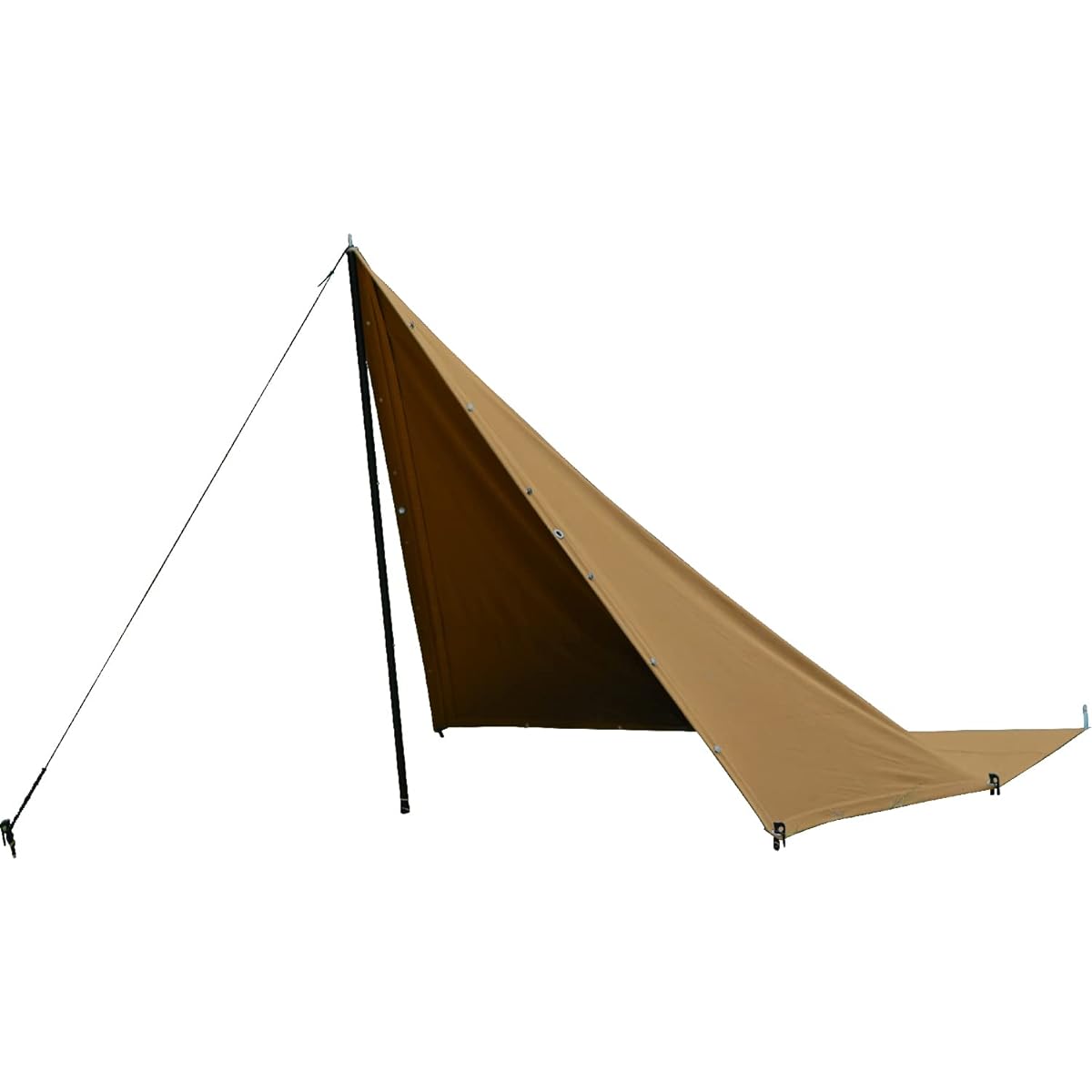 [Out of print] asobito Bonfire Gunmaku Various colors Flame retardant Water repellent 100% natural cotton material Tarp Tent Connectable Bonfire Bushcraft Camping Outdoor [Natural materials x Flame retardant x Water repellent]