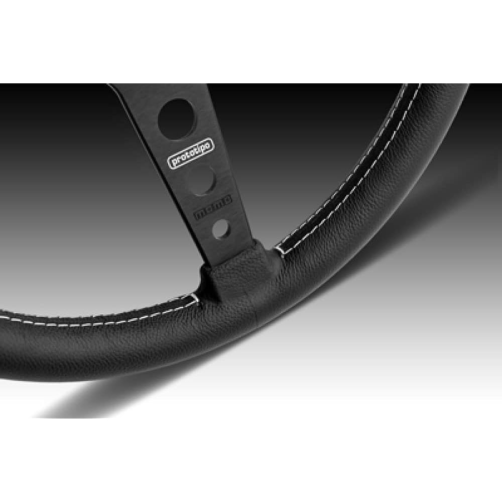 MOMO [Steering] Prototype Black 370mm P-6