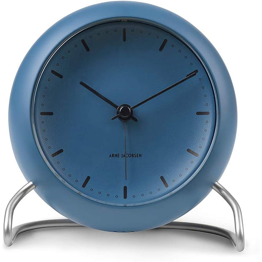 [Regular Imported Product] ARNE JACOBSEN/Arne Jacobsen Table Clock City hall Stone Blue 43691