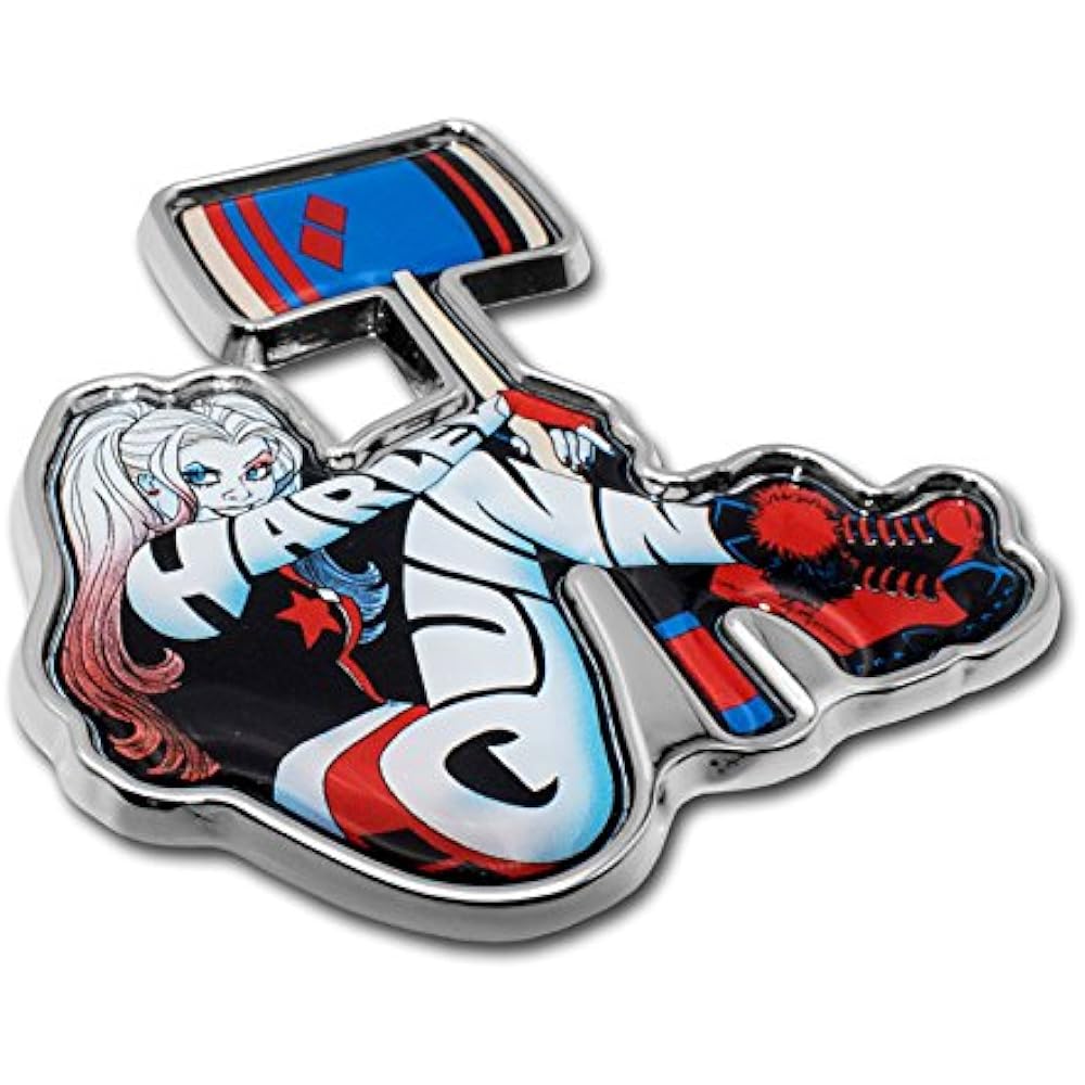 Elektroplate Harley Quinbatman Chrome Auto Emblem