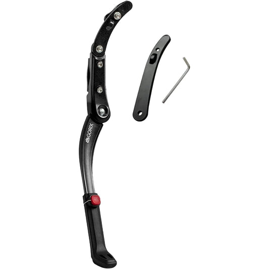 GORIX Bicycle Kickstand Side Stand Disc Brake Compatible Disc Road Cycle Stand (GX-ST514) [Tools Included, Lightweight, Aluminum, Compatible with Road Bikes, Cross Bikes, Mountain Bikes]