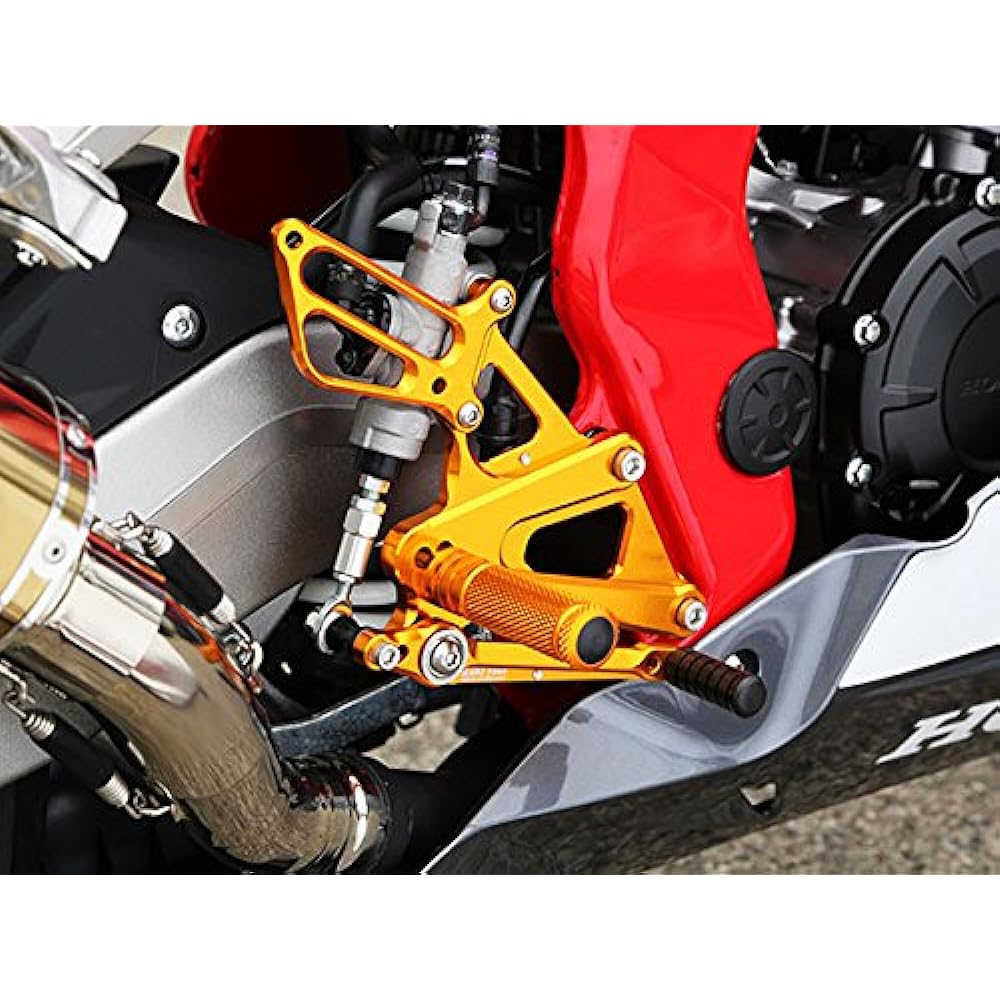 BABY FACE Back Step Kit Aluminum Gold CBR250RR(17) 002-H033GD