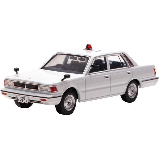 Hiko seven RAI'S 1/43 Nissan Cedric (YPY30 modified) 1985 Kanagawa Prefectural Police Expressway Traffic Police Corps vehicle (masked white) Completed product