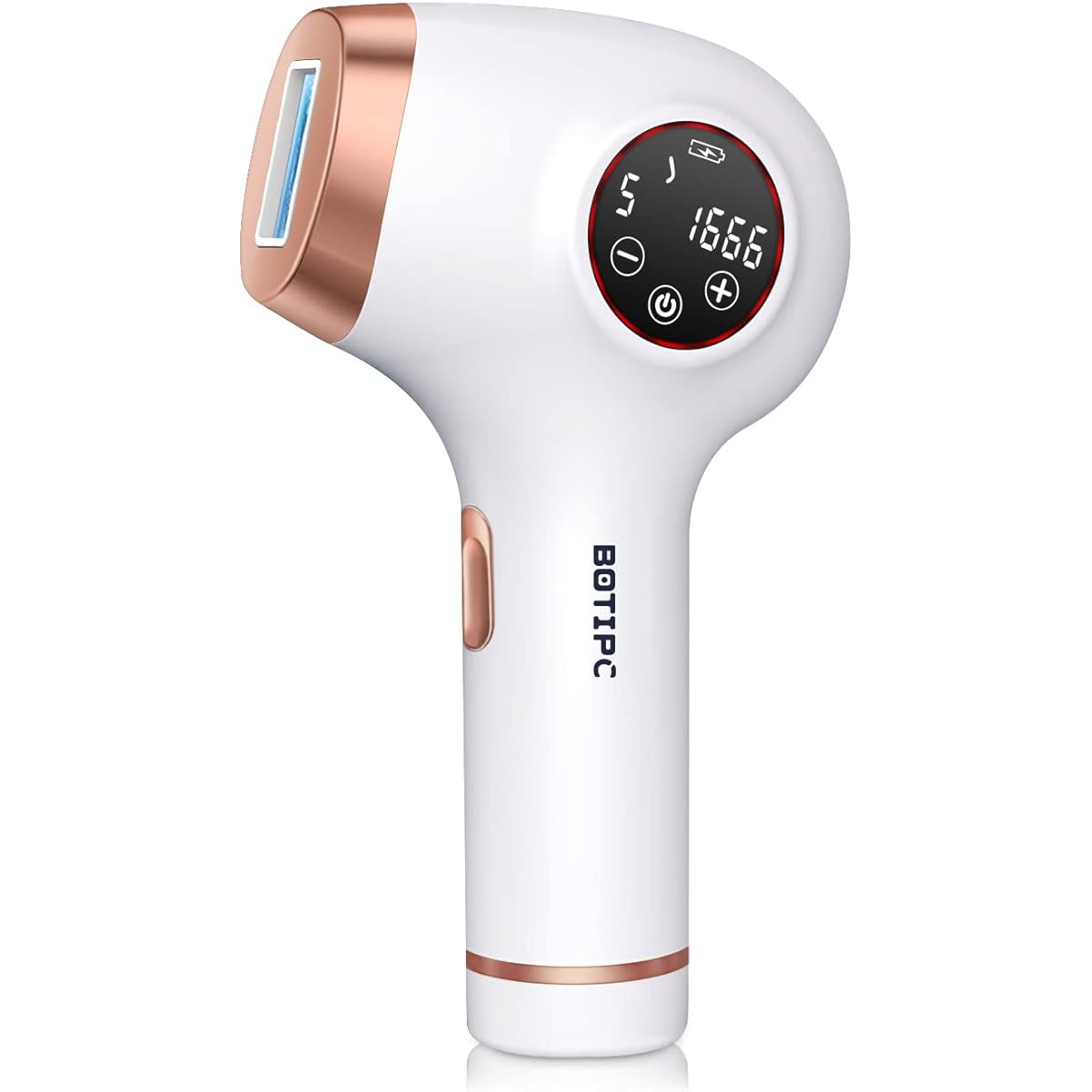 Epilator, Unlimited Number of Irradiation, Home Epilator, Laser Epilator, Body, Face, Beard, Arm, Vio Compatible, IPL Pulse Technology, HIPL Light Epilator, Painless Care, Smooth Skin Beautiful, LCD