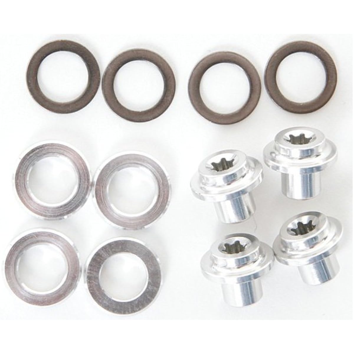 campagnolo (furigana: Campagnolo) BR-RE041/brake pad holder mounting nut and washer set