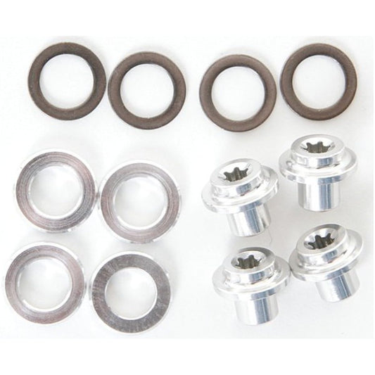 campagnolo (furigana: Campagnolo) BR-RE041/brake pad holder mounting nut and washer set