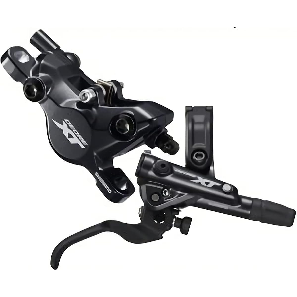 SHIMANO DEORE XT BL-M8100R/BR-M8100 Resin 1000mm Right Front JKIT/Lever, Caliper, Hose, Oil Filling Set JKIT Oil Filled, Hose Connected to Caliper Side