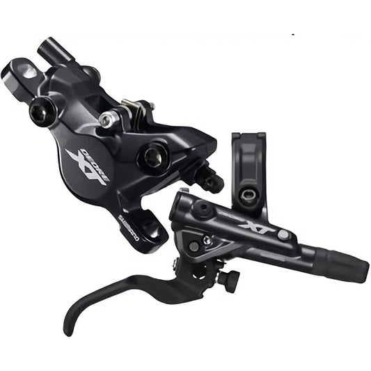 SHIMANO DEORE XT BL-M8100R/BR-M8100 Resin 1000mm Right Front JKIT/Lever, Caliper, Hose, Oil Filling Set JKIT Oil Filled, Hose Connected to Caliper Side