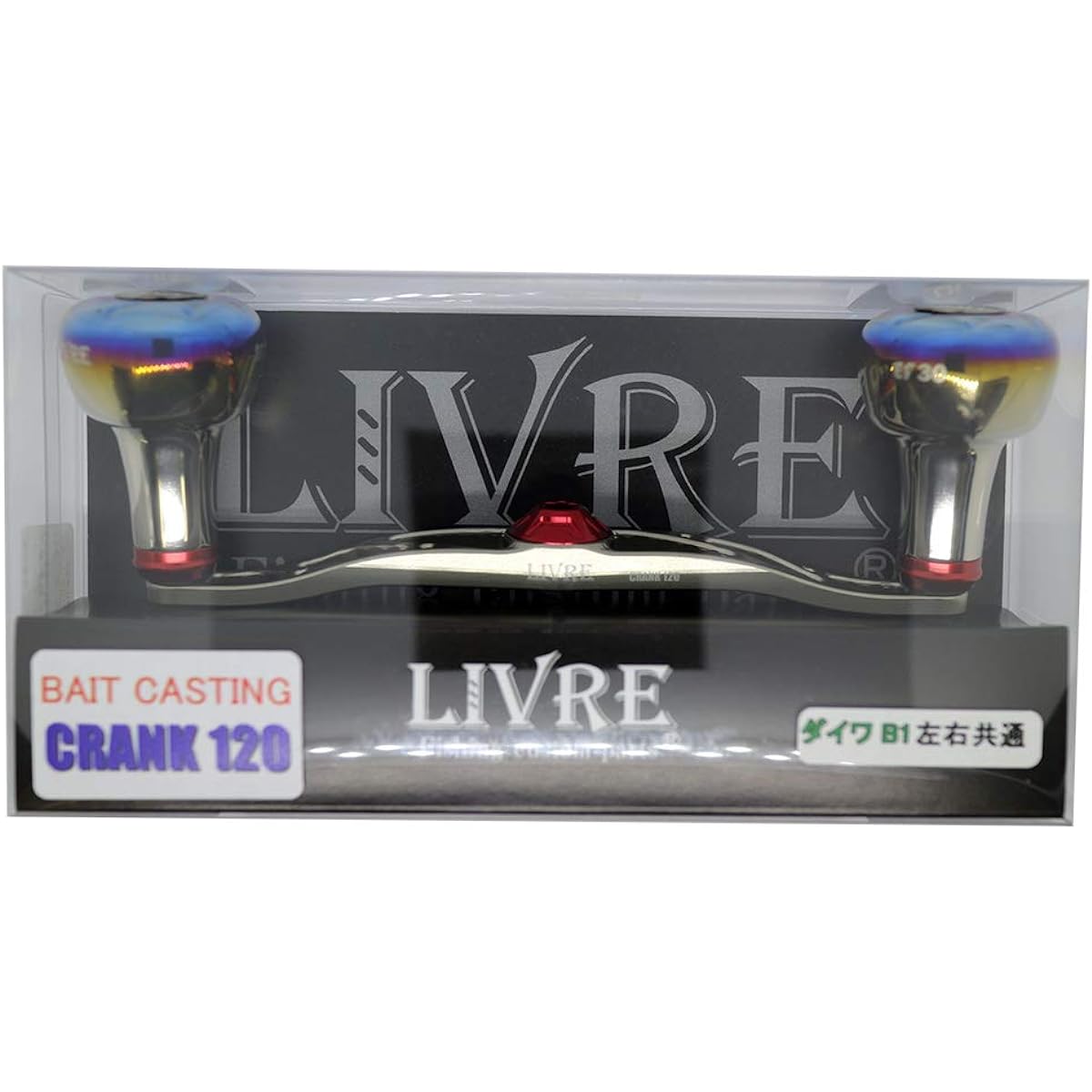 LIVRE Reel 2716 Full Comp Crank 120 Daiwa B1 TIP+RG