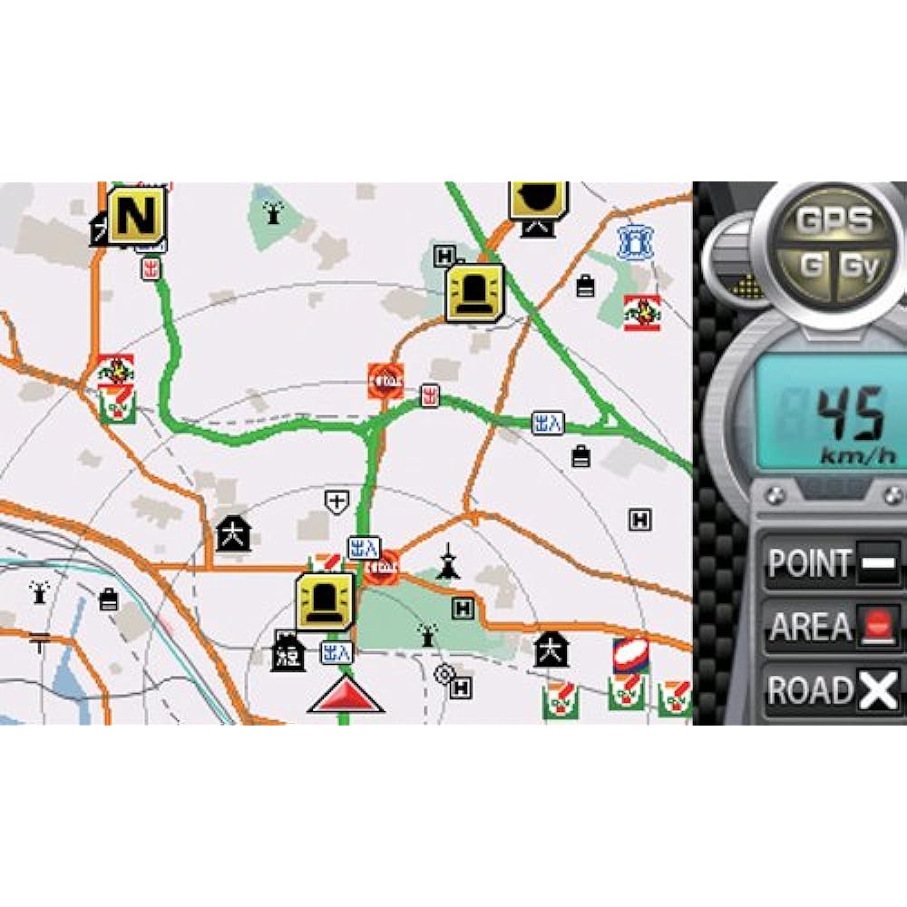Compact one-body type GPS radar detector VA-570G VA-570G