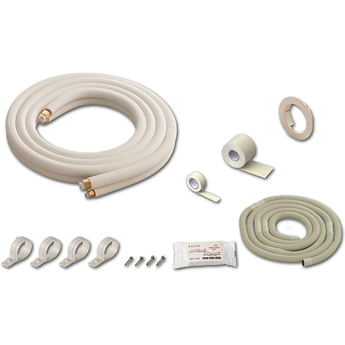 Kanto equipment piping set (parts included) 2 minutes 3 minutes 3m 3P-FSP