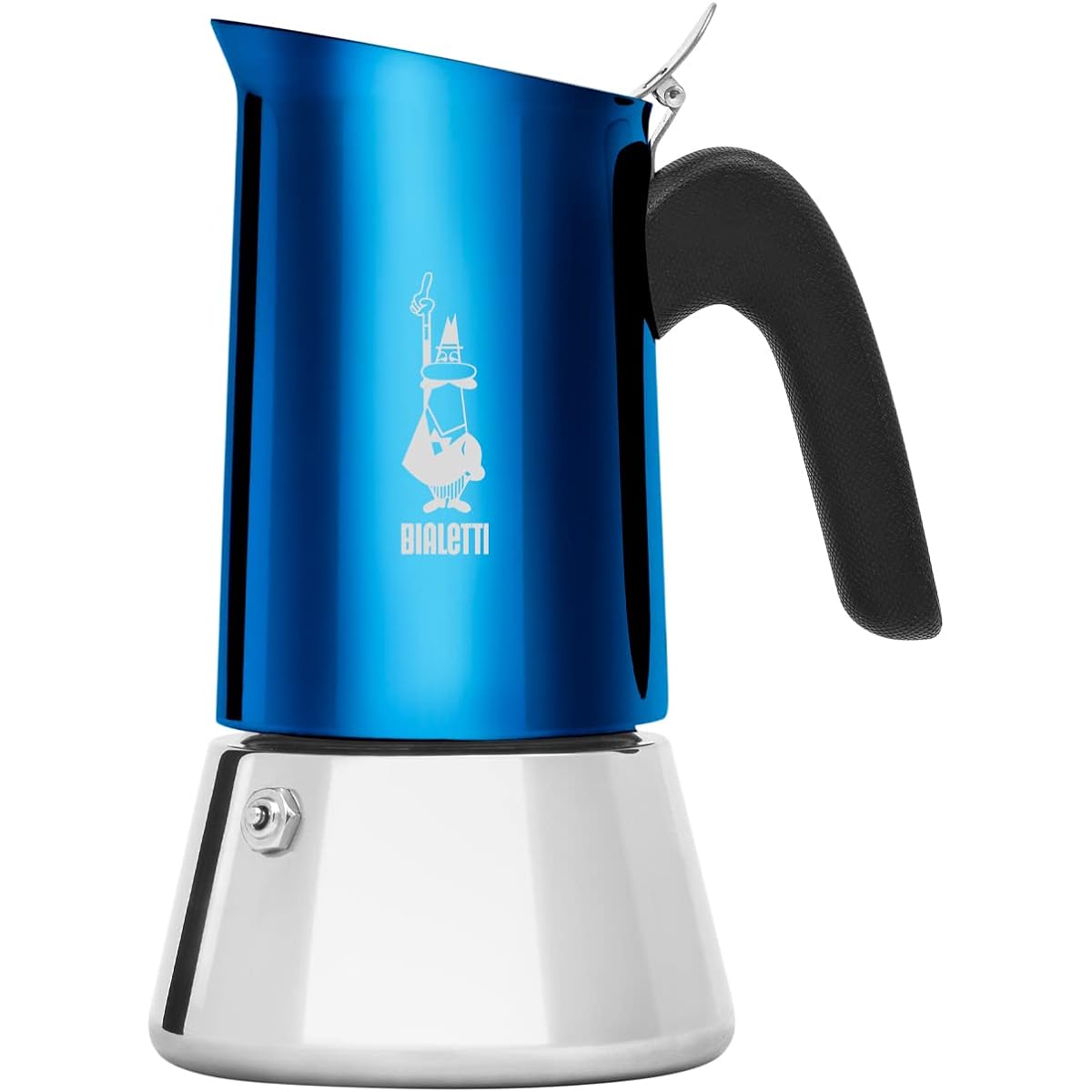 BIALETTI Bialetti Venus Blue 6 Cup Stainless Steel Model Direct Fire Type (Coffee Maker Espresso Maker Macchinetta)