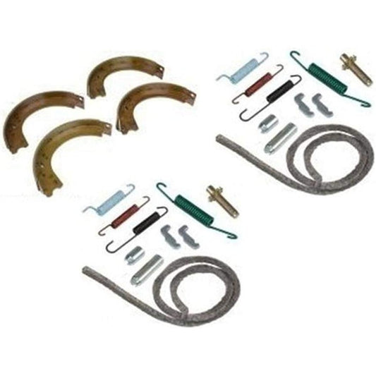 8N2048 Brake shoe half 4 & brake shoe repair kit 2 pieces FORD JUBILEE NAA compatible