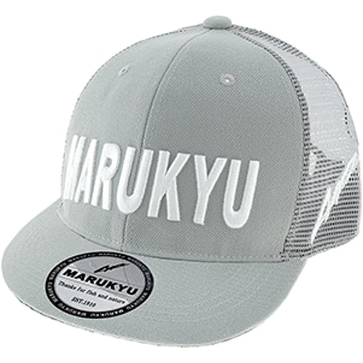 Marukyu Flat Visor Mesh Cap 01 Gray