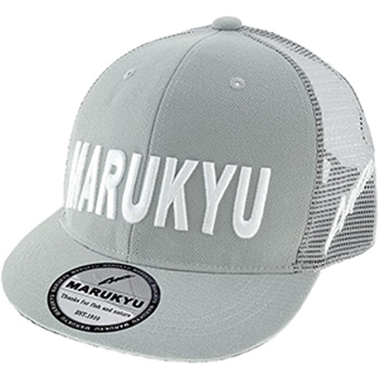Marukyu Flat Visor Mesh Cap 01 Gray
