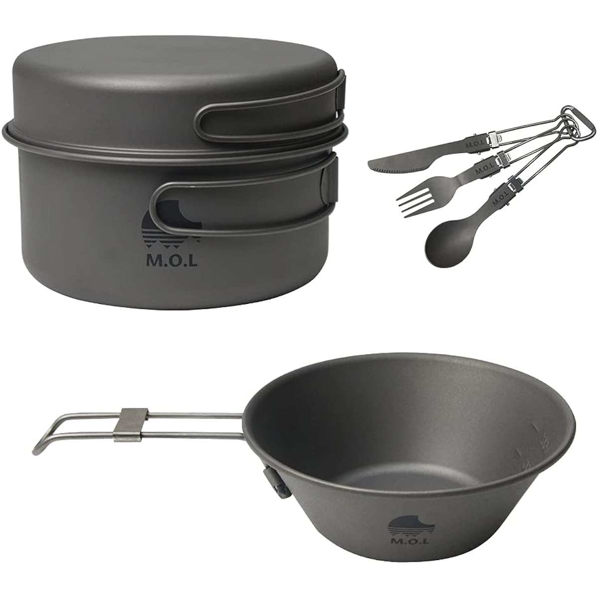 M.O.L Titanium Pot Set