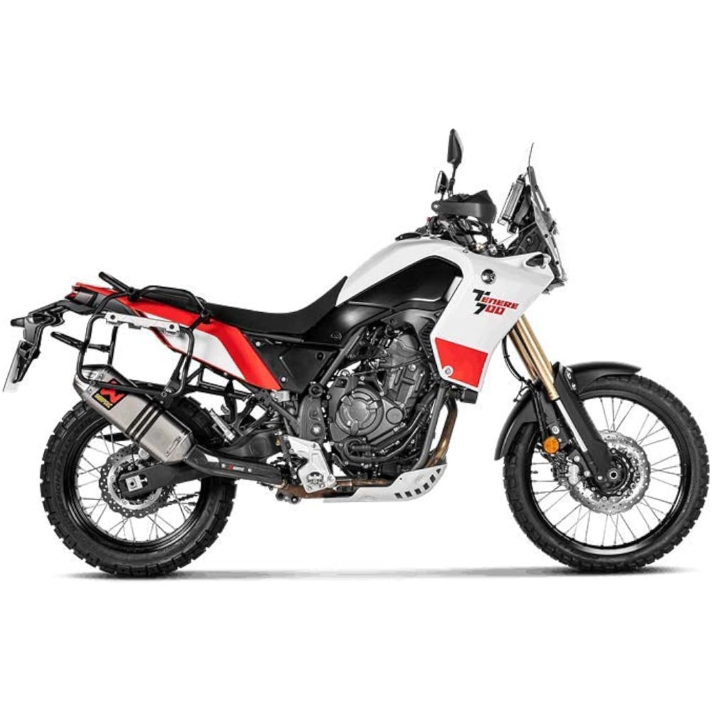 AKRAPOVIC Slip-on Muffler Titanium EC/ECE Compatible Tenere 700 (20)