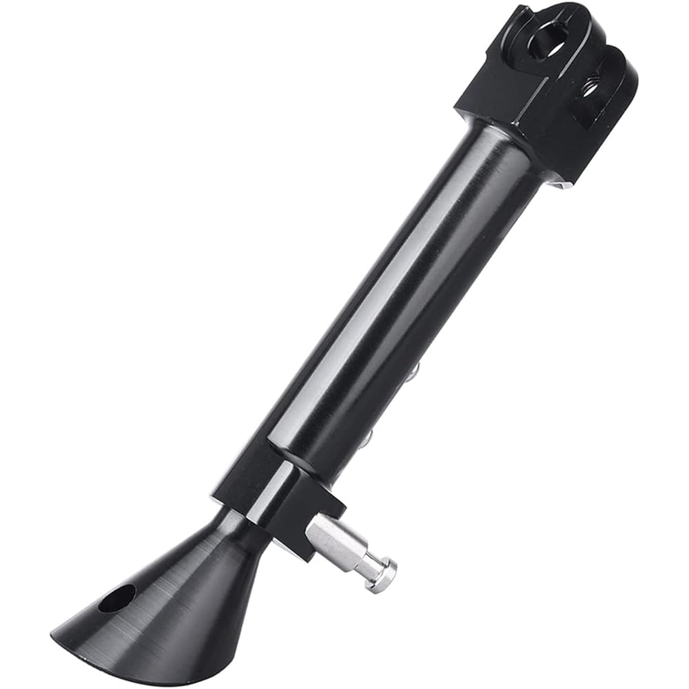 Vmax Aluminum CNC 3-level adjustable side stand for V-max 1200 Black anodized