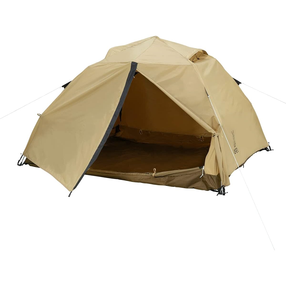 DOD My Tent M 3 Person Comfortable Easy One Touch Polycotton Inner UV Protection T3-982-TN Beige Size: (Approx.) W240 x D220 x H120cm