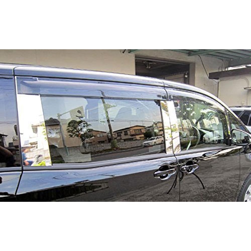 BRIGHTZ Voxy 80 85 Super Mirror Stainless Plated Pillar Panel Visor Useful 10PC [PIL-SIL-268] ZWR80G ZRR80G ZRR80W ZRR85G ZRR85W ZWR ZRR R80 R85 Voxy Voxy Boxy Boxy 13963