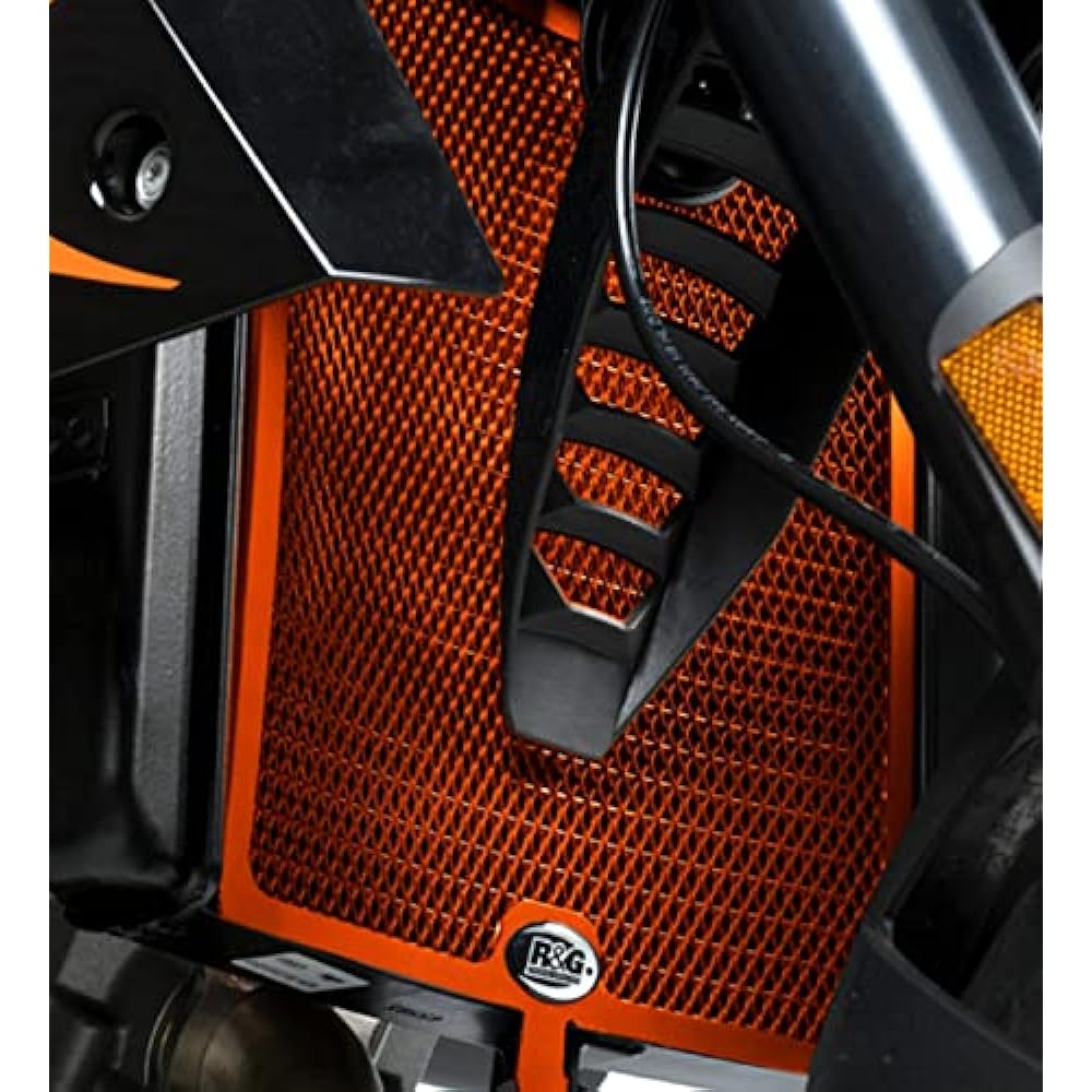 R&G KTM 890R Duke (20-) Radiator Guard, Black, Aluminum RG-RAD0260BK