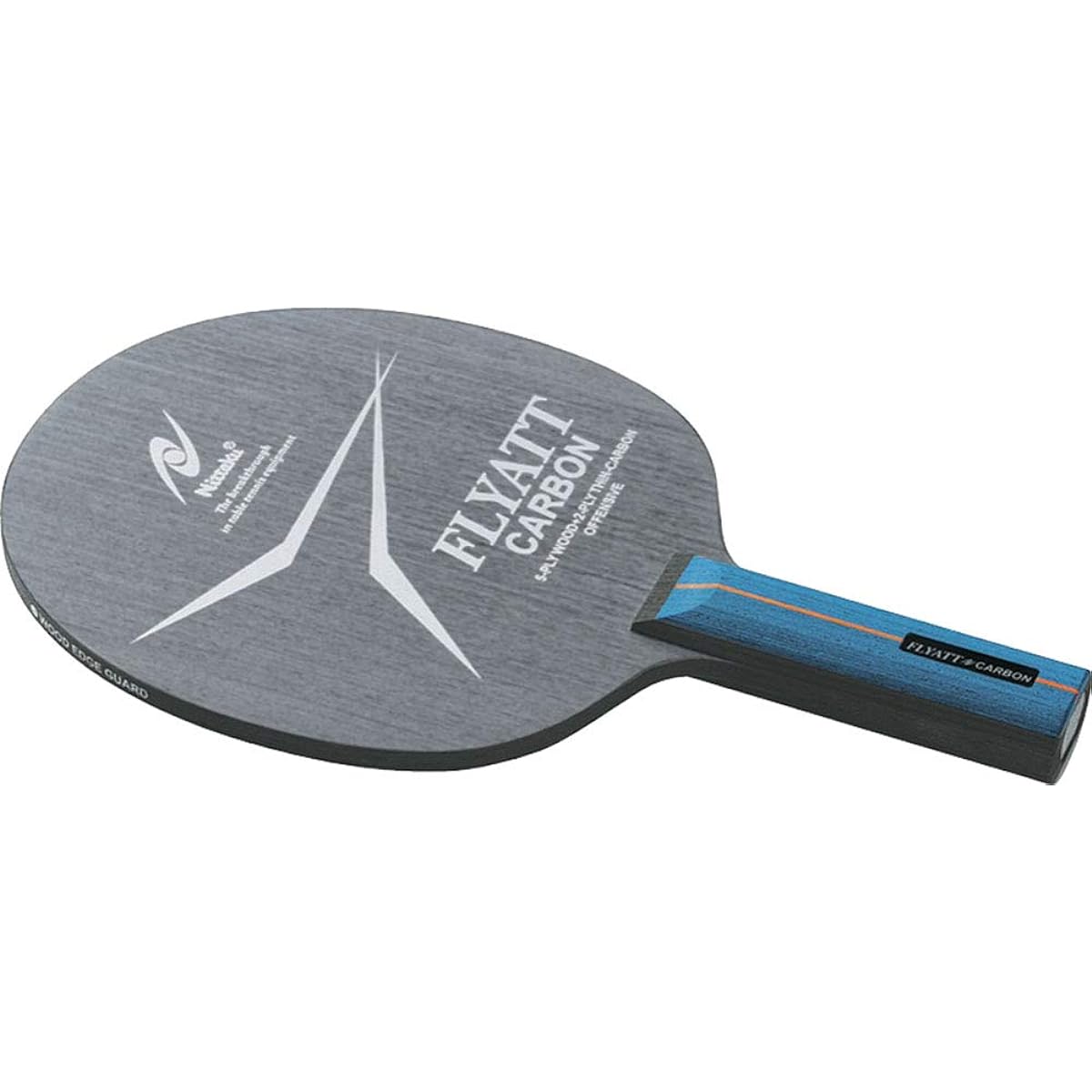 Nittaku Table Tennis Racket Fly at Carbon Shakehand Attack Special Material Included