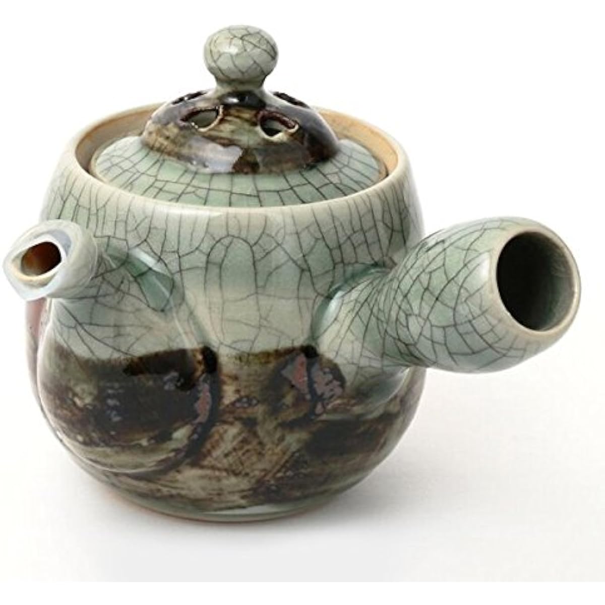 Ohori Soma Ware Matsunaga Kiln Double Teapot Sixtieth Birthday Gift Present Teacup Teapot Stylish Double Heat Retention