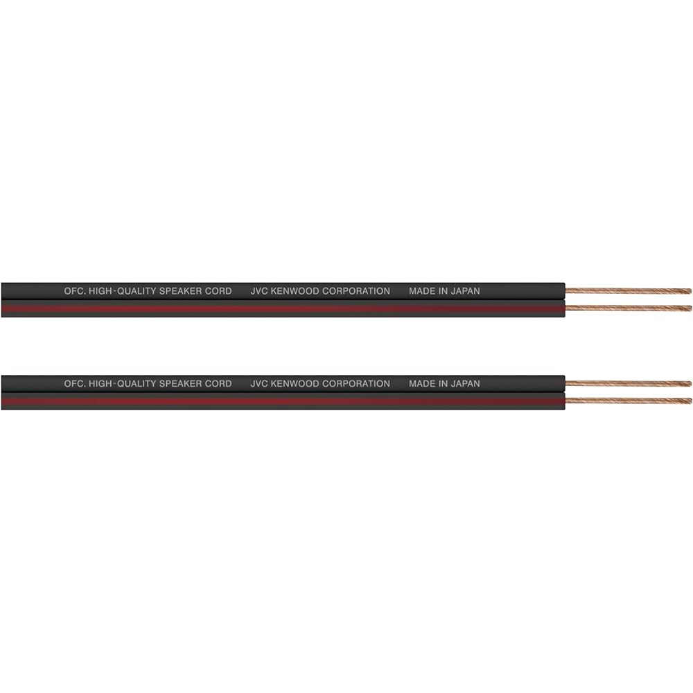 KENWOOD Basic OFC speaker cord CA-SP160 6m 2 pieces 1 set KENWOOD