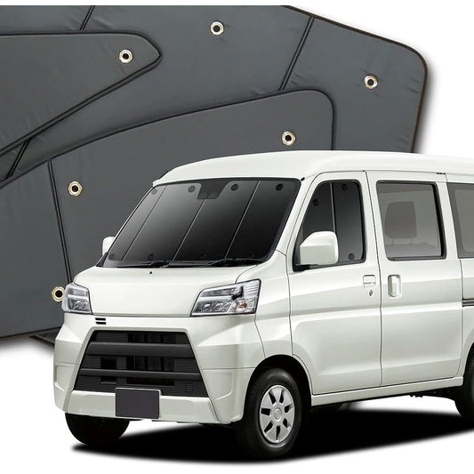 Hijet Cargo 321/331 Series Curtain Sunshade Sleeping in Car Goods Privacy Sunshade for Front ``01s-h007-fu''