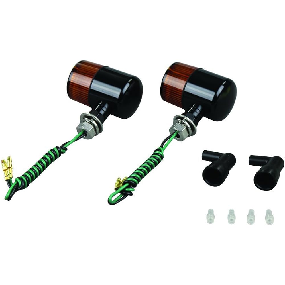 POSH 091091-S3 Motorcycle Supplies, Aluminum Machine Turn Signal, 71 Type