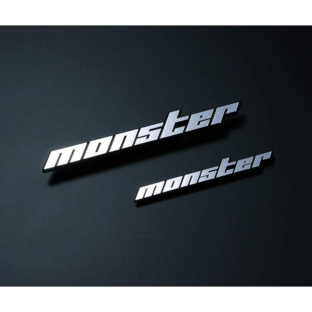 MONSTER SPORT Plated Emblem No Pin Large 150×20mm ZZZE47