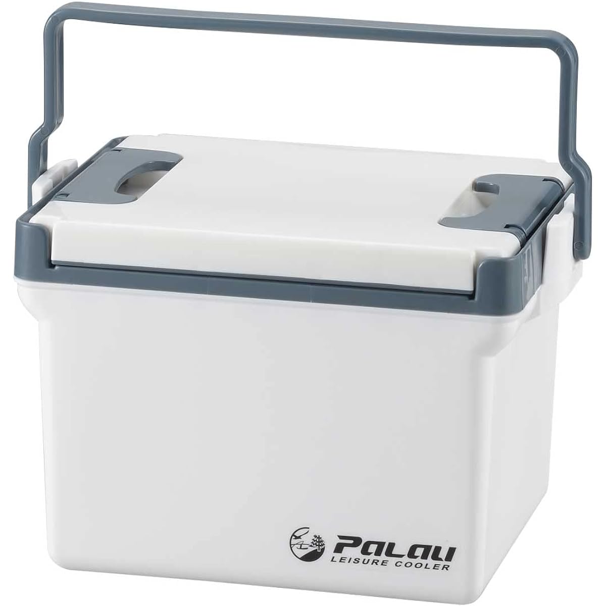 Sanka Palau Double-door Fishing Cooler with Removable Lid 7L Small Matte Specification Lightweight Design Large Handle for Two People to Carry Mini Cooler with Shoulder Strap Fishing Camping Outdoor Leisure Cooler Box Cold Storage Box (Width 33 x Depth 2