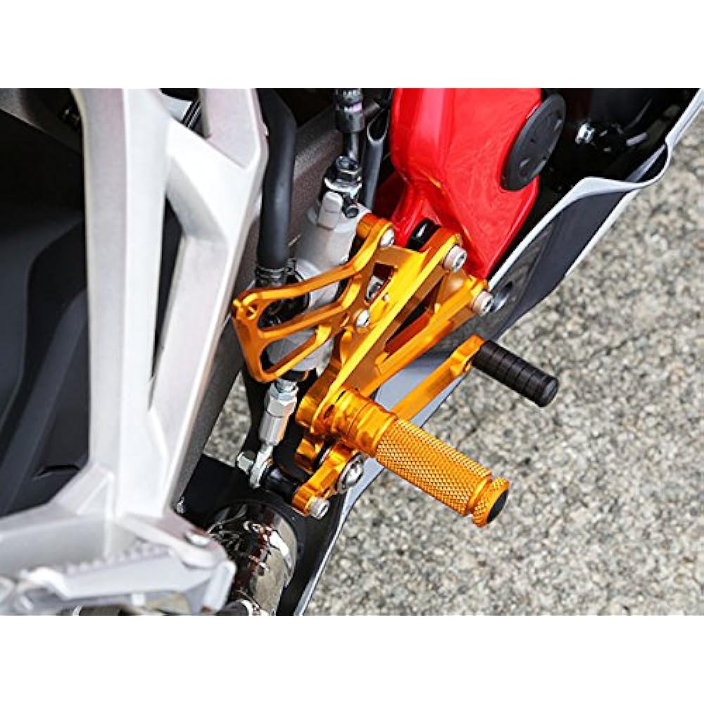 BABY FACE Back Step Kit Aluminum Gold CBR250RR(17) 002-H033GD