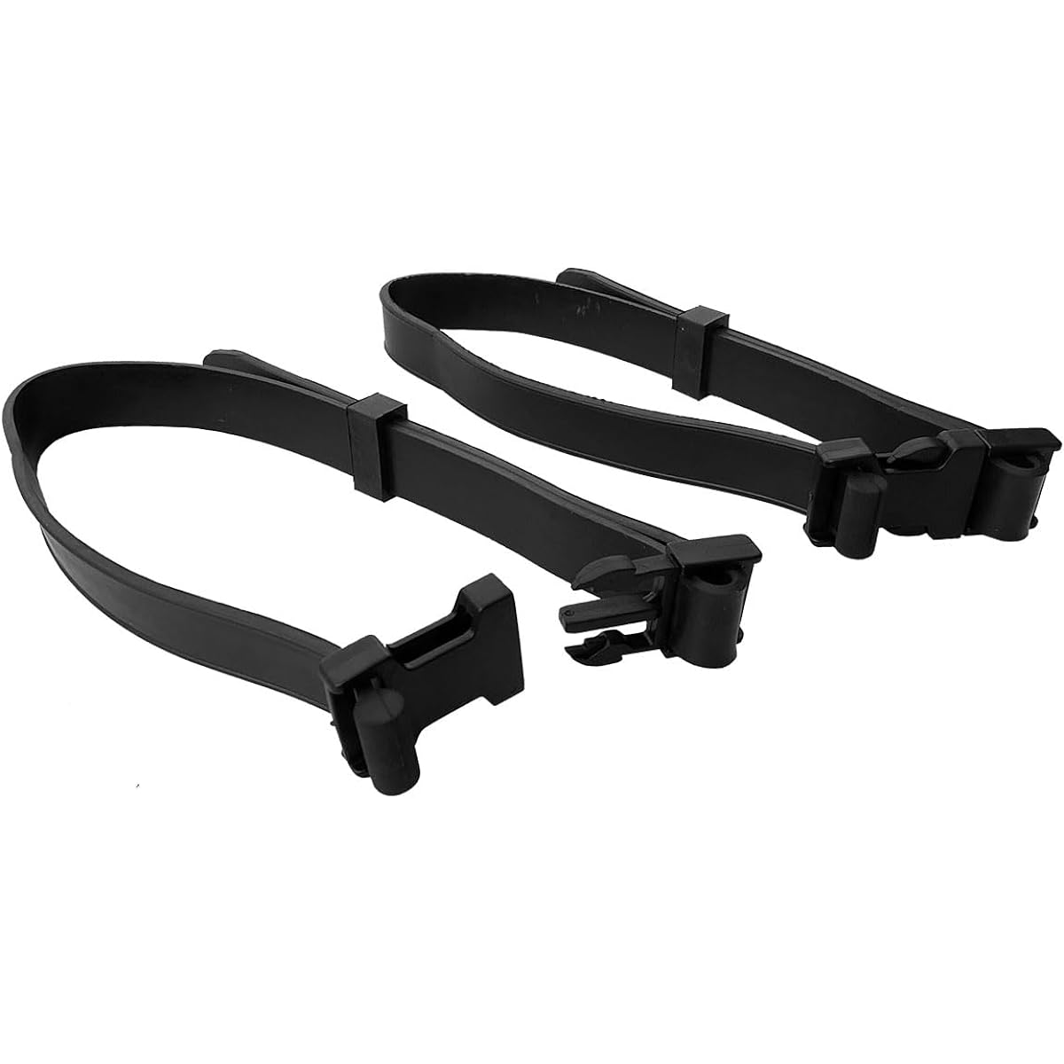 PROBLUE Foot Wrap Knife Belt Knife Belt Knife Strap KSP-03 Rubber Band Strap Band Set of 2 Black Scuba Diving Diving Knife