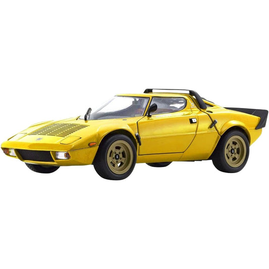 Kyosho Original 1/18 Lancia Stratos HF Yellow Finished Product KS08130Y Multicolor