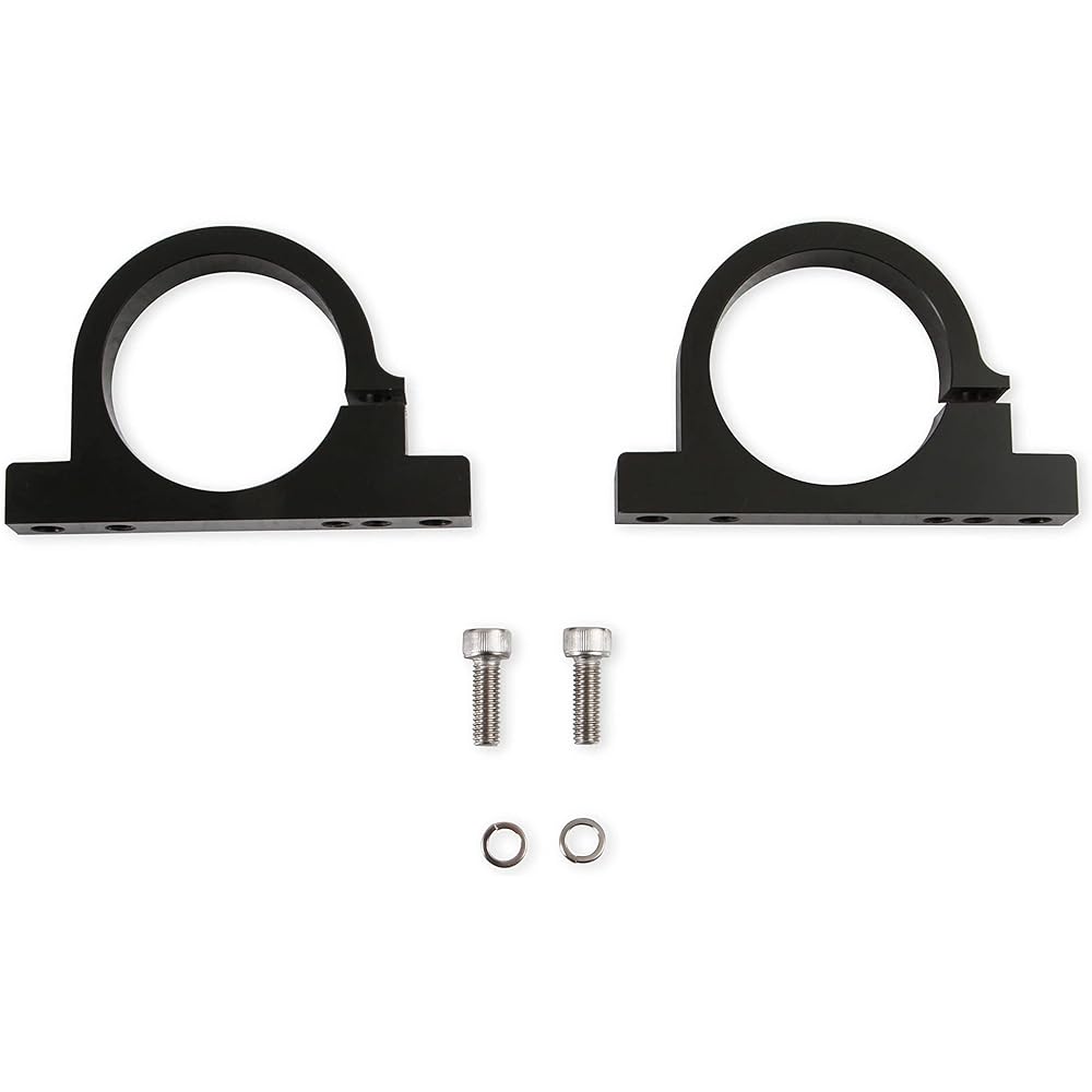 Holley 162-573 Black Mount Bracket HP Billet Fuel Filter